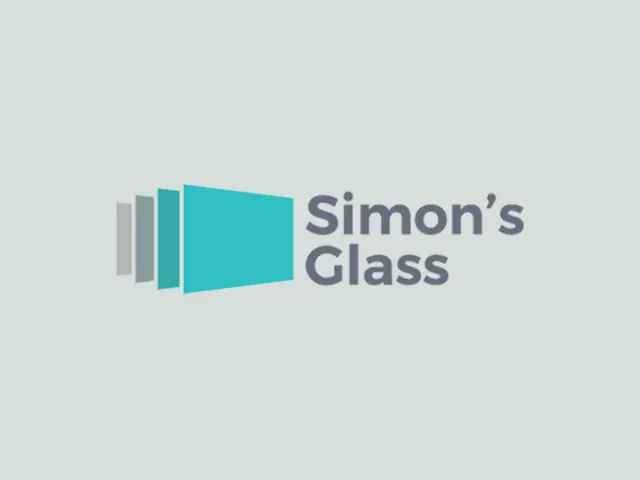 Simon's Glass Logo Design — Logo design presentation