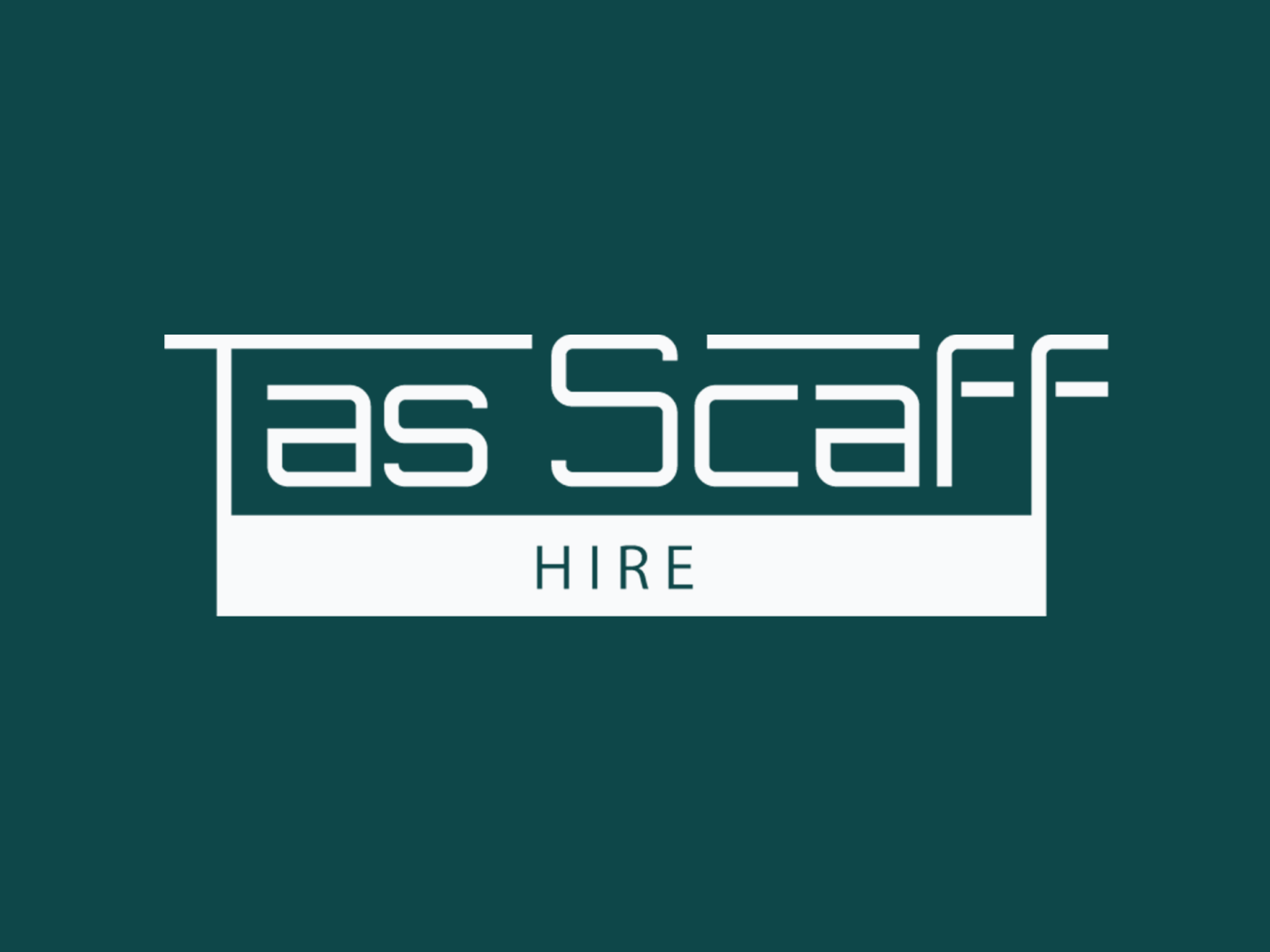Tas Scaff Hire Logo Design — Logo design presentation
